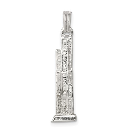 Sterling Silver Empire State Building Charm