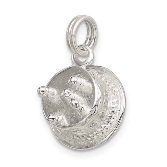 Sterling Silver Cake Charm