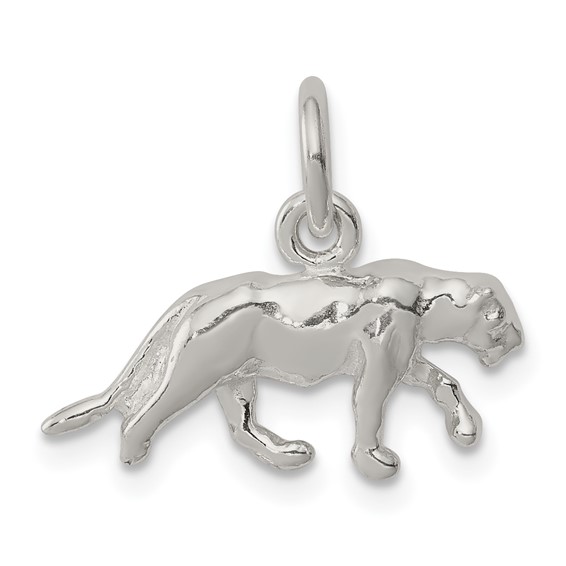 Sterling Silver 3-D Panther Charm