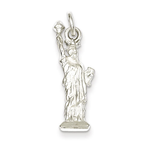 Sterling Silver 1in Statue Of Liberty Charm
