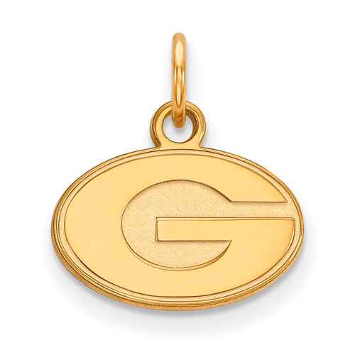 10kt Yellow Gold 3/8in University of Georgia G Pendant