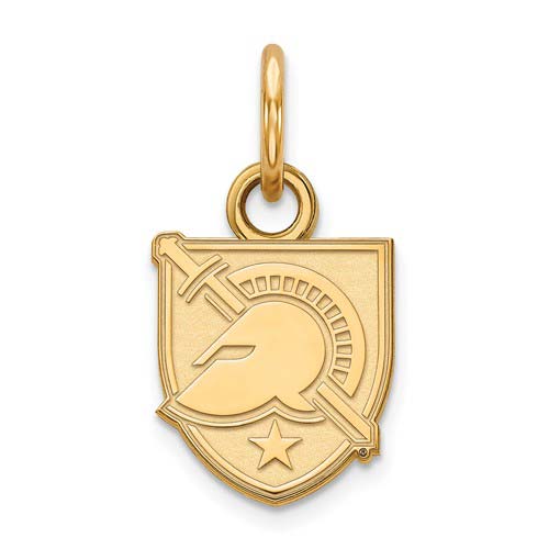 United States Military Academy Charm 3/8in 10k Yellow Gold