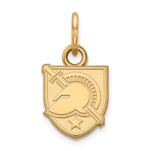 United States Military Academy Charm 3/8in 14k Yellow Gold
