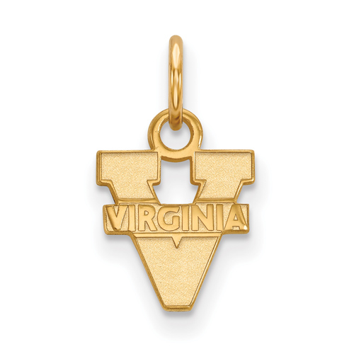 14kt Yellow Gold 3/8in University of Virginia Pendant