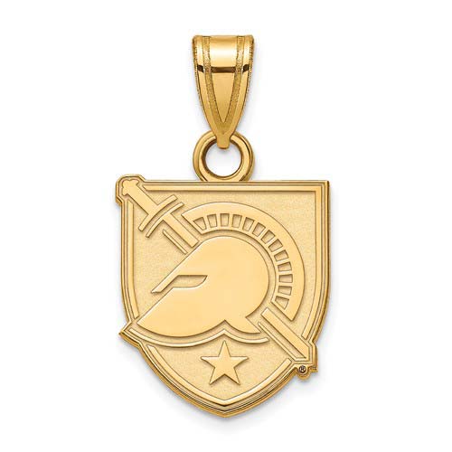 United States Military Academy Pendant 1/2in 14k Yellow Gold