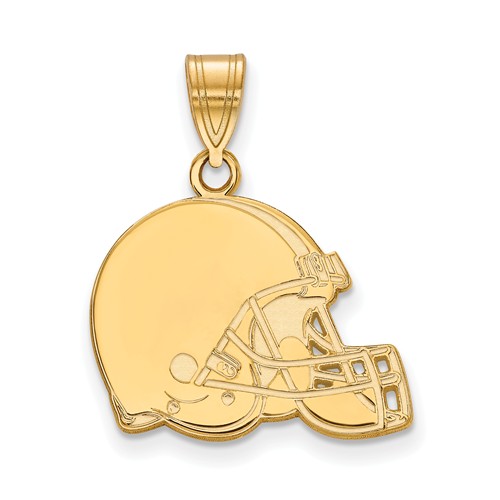 10k Yellow Gold 5/8in Cleveland Browns Pendant