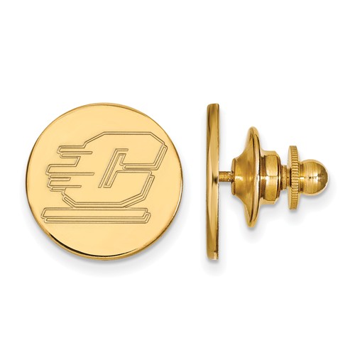 Central Michigan University Lapel Pin 14k Yellow Gold