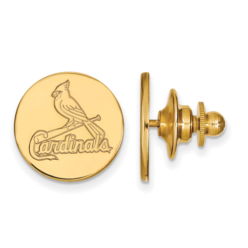 14kt Yellow Gold St. Louis Cardinals Lapel Pin