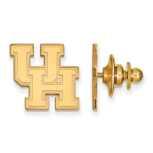 14kt Yellow Gold University of Houston Logo Lapel Pin