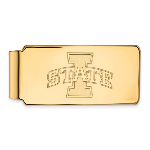 Iowa State University Money Clip 10k Yellow Gold