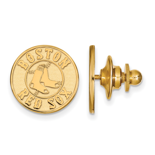 14kt Yellow Gold Boston Red Sox Lapel Pin