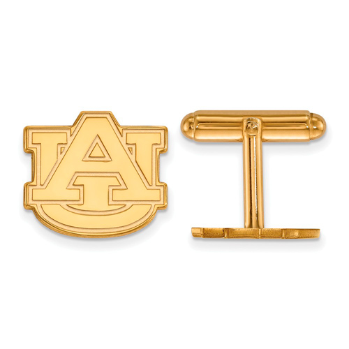 14kt Yellow Gold Auburn University Cuff Links