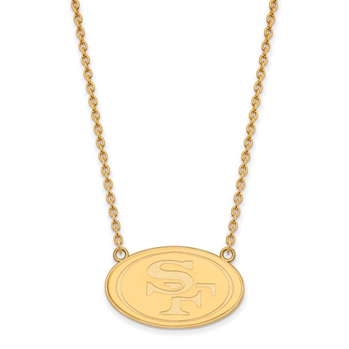 Show your team spirit-Sport neon necklace San Francisco 49ers sport ch –  Sport Accessories