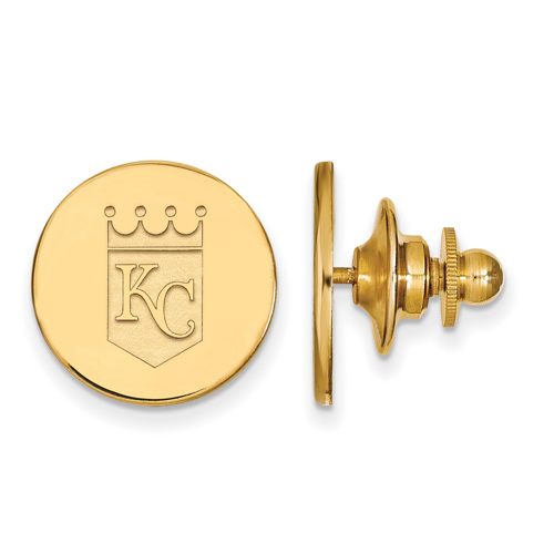 14kt Yellow Gold Kansas City Royals Lapel Pin