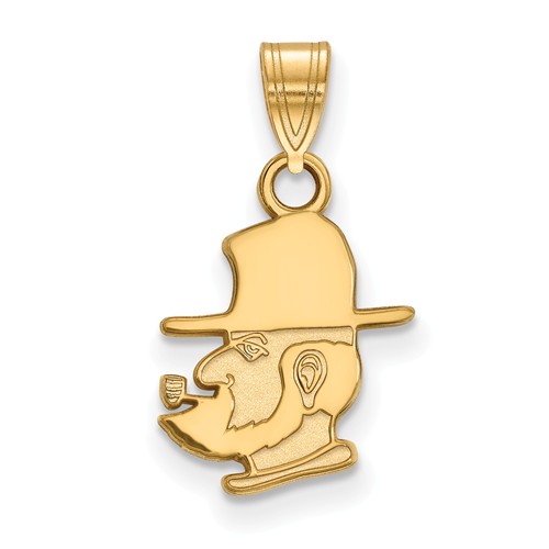 Appalachian State University Yosef Pendant 1/2in 14k Yellow Gold