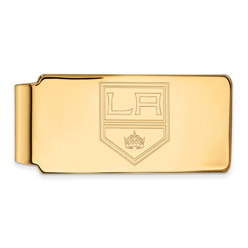10k Yellow Gold Los Angeles Kings Money Clip