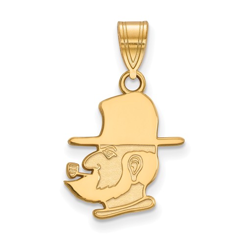 Appalachian State University Yosef Pendant 5/8in 14k Yellow Gold