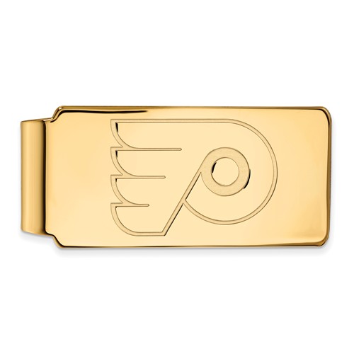 10k Yellow Gold Philadelphia Flyers Money Clip