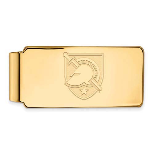 United States Military Academy Money Clip 10k Yellow Gold