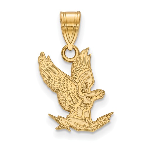 United States Air Force Academy Falcon Pendant 5/8in 10k Yellow Gold