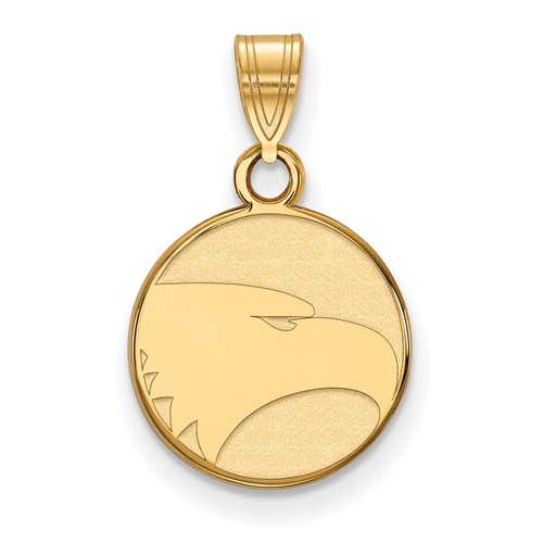 14k Yellow Gold Georgia Southern University Eagle Charm 1/2in