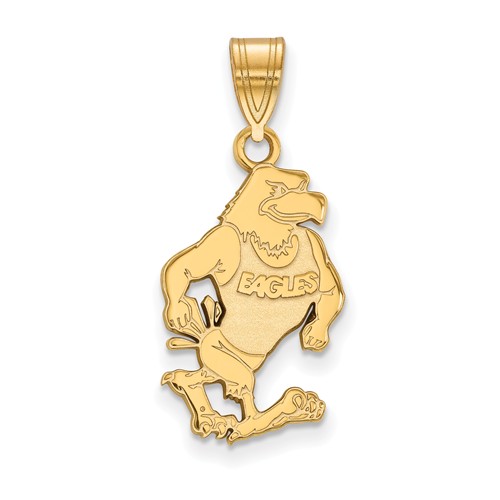 14k Yellow Gold Georgia Southern University GUS Pendant 3/4in