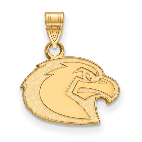 Marquette University Golden Eagle Pendant 1/2in 14k Yellow Gold