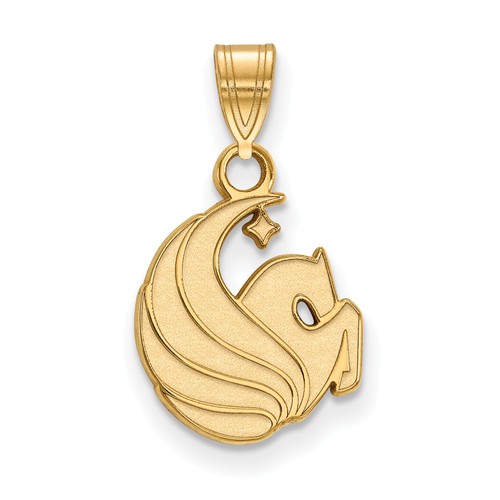 University of Central Florida Pegasus Pendant 1/2in 10k Yellow Gold
