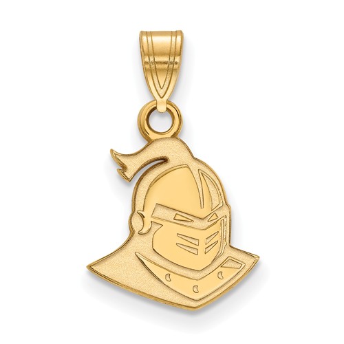 University of Central Florida Knights Pendant 1/2in 14k Yellow Gold