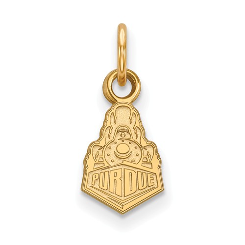 14k Yellow Gold Purdue University Boilermakers Charm 3/8in