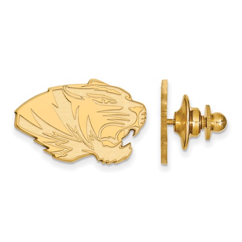 14kt Yellow Gold University of Missouri Logo Lapel Pin