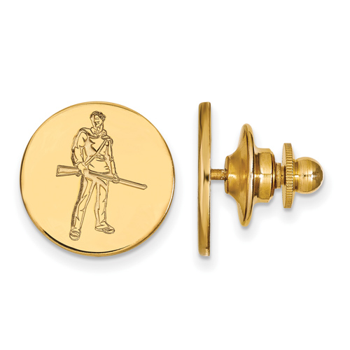 14kt Yellow Gold West Virginia University Mountaineer Lapel Pin