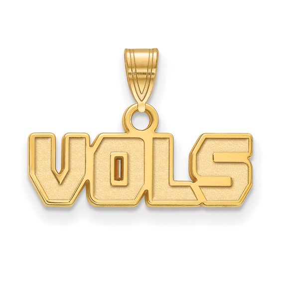 10kt Yellow Gold University of Tennessee VOLS Pendant 1Y068UTN