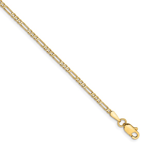 figaro link anklet