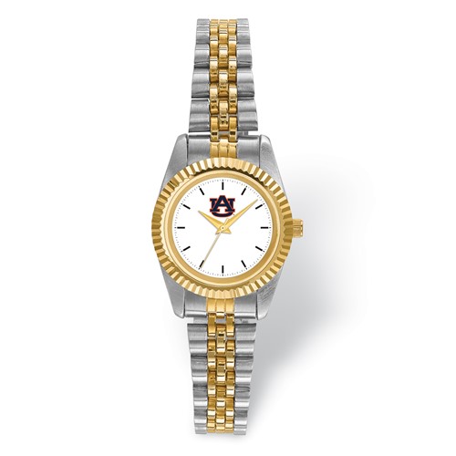 Auburn University Ladies' Pro Two-tone Stainless Steel Watch