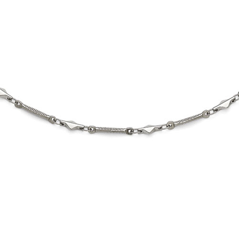 Silver-tone Downton Abbey Bar 36in Necklace