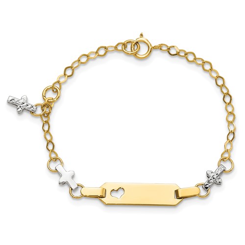 Dana Dow Jewellers 10K Yellow Gold Baby ID Bracelet | Southcentre Mall