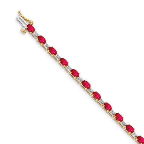 Natural Ruby Bracelet – Sutra Wear