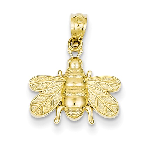 Bee Pendant Small 14k Yellow Gold