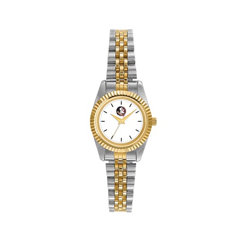 Florida State University Ladies' Pro Two-tone Stainless Steel Watch