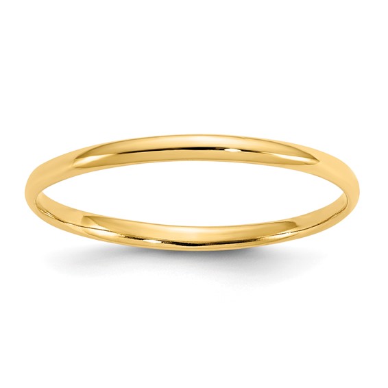 14kt Yellow Gold Madi K Polished Baby Ring