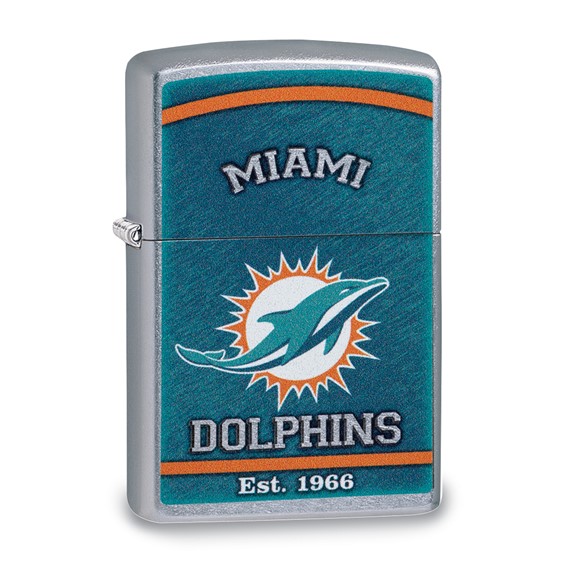 Miami Dolphins Zippo Lighter GL6573 | Joy Jewelers
