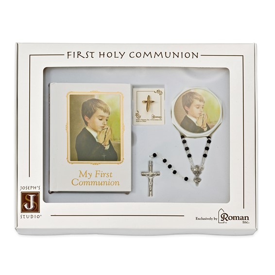 First Communion Boy Five Piece Book Gift Set