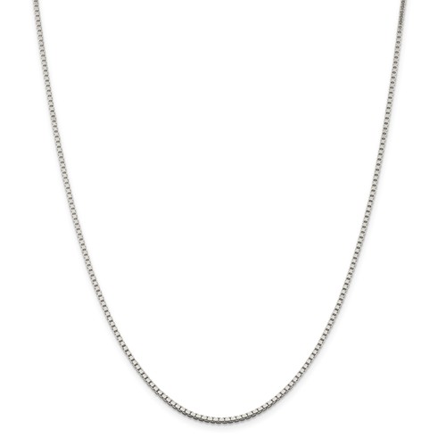 Sterling Silver 24in Box Chain 1.75mm