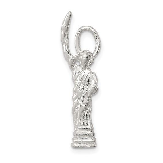 Sterling Silver 1in Statue of Liberty Pendant