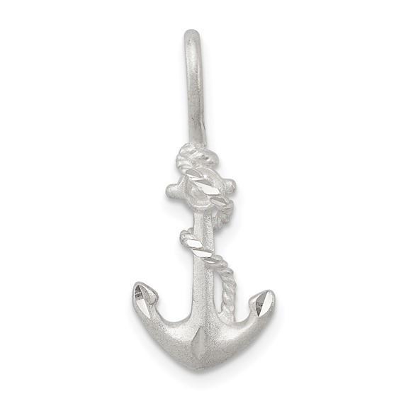 Sterling Silver 5/8in Anchor Charm