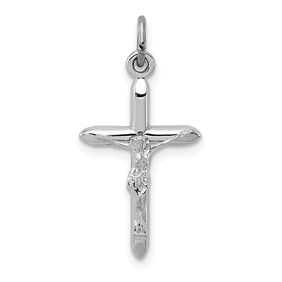 Sterling Silver 1in Passion Crucifix