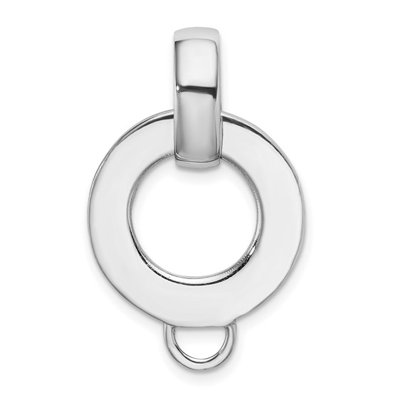 Sterling Silver Charm Holder Pendant