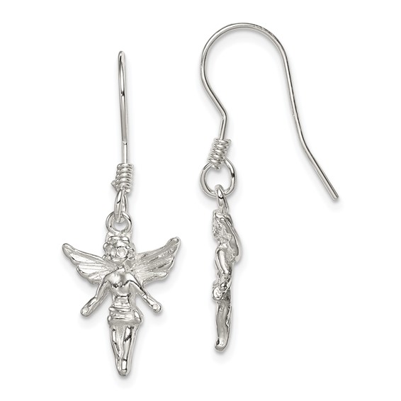 Sterling Silver Fairy Earrings