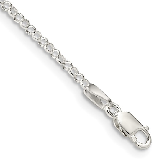 Sterling Silver 18in Rolo Chain 2mm